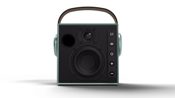 MOREL BIGGIE AQUA FROST портативная беспроводная Hi-Fi колонка - 10