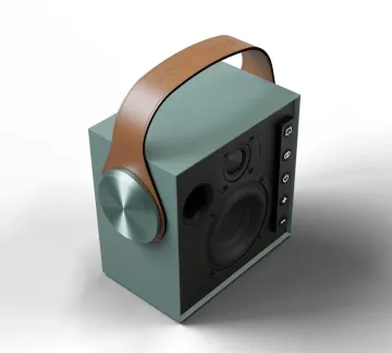 MOREL BIGGIE AQUA FROST портативная беспроводная Hi-Fi колонка - 2