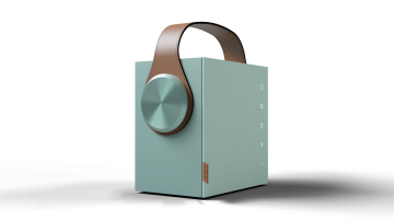 MOREL BIGGIE AQUA FROST портативная беспроводная Hi-Fi колонка - 4
