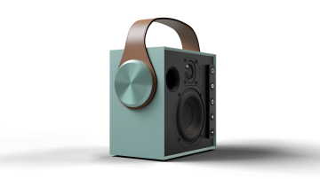 MOREL BIGGIE AQUA FROST портативная беспроводная Hi-Fi колонка - 5