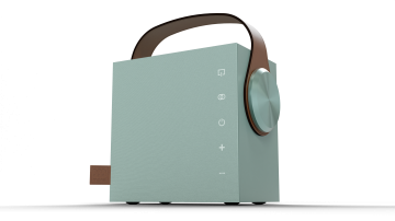 MOREL BIGGIE AQUA FROST портативная беспроводная Hi-Fi колонка - 7
