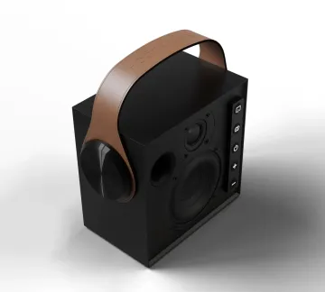 MOREL BIGGIE COSMIC BLACK портативная беспроводная Hi-Fi колонка - 2