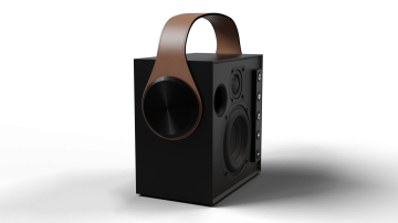 MOREL BIGGIE COSMIC BLACK портативная беспроводная Hi-Fi колонка - 6