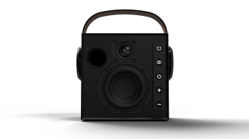 MOREL BIGGIE COSMIC BLACK портативная беспроводная Hi-Fi колонка - 7
