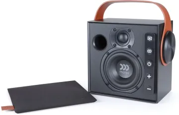 MOREL BIGGIE COSMIC BLACK портативная беспроводная Hi-Fi колонка - 9