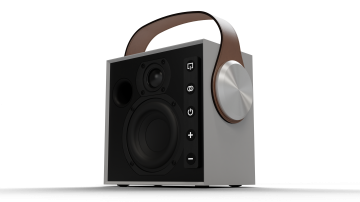 MOREL BIGGIE MINIMAL WHITE портативная беспроводная Hi-Fi колонка - 3